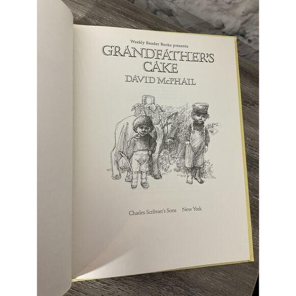 1979 Grandfathers Cake By David McPhail - Picture 3 of 7